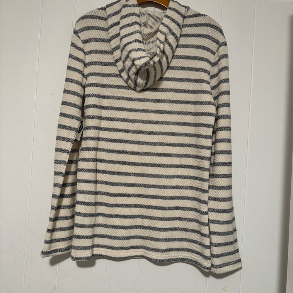 Striped Cali-Fleece Pullover Hoodie - Picture 6 of 7